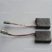 electro graphite carbon brush for angle grinders power plant